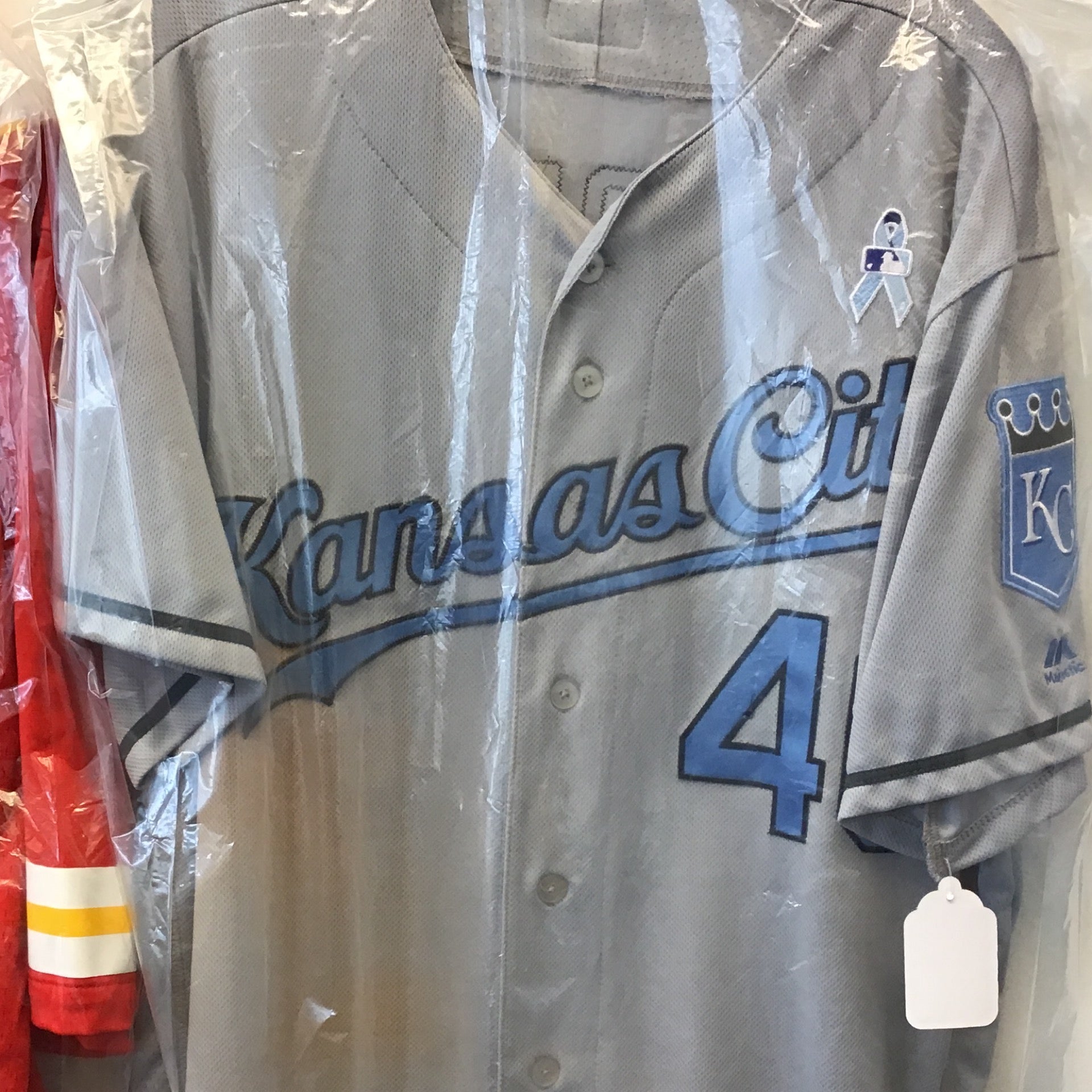 Ramon Torres KC Royals Game Worn Jersey Father's Day 2017